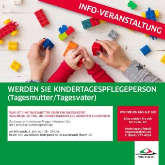 Kindertagespflegepersonen gesucht