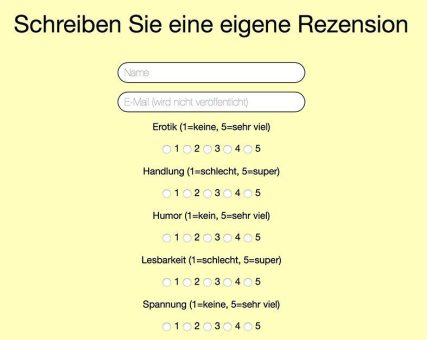 Wir vergeben keine Stern! Sondern 5 Punkte!