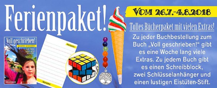 Tolles Bücherpaket mit vielen Extras! Nur eine Woche lang! Jetzt zugreifen!