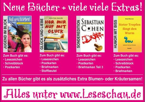 Neue Bücher + viele viele Extras! Immer mit Samen!