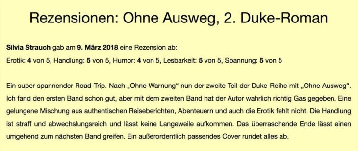 Infos zu unserem Rezensions-System!