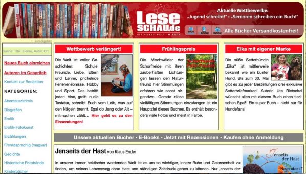 Leseschau – DIE faire Plattform für Autoren