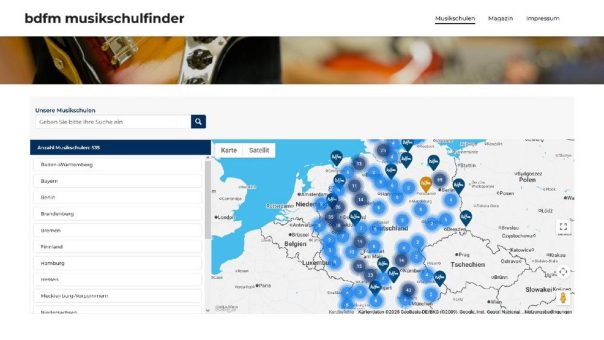 Suchen Sie Musikunterricht? Der Musikschulfinder hilft!