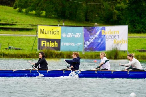 Benefizregatta: Rudern gegen Krebs am 28. Juni in München