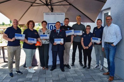 Gemeinsam Gutes tun – OST BAU feiert 35 Jahre mit Spenden für regionale Herzensprojekte an sechs Standorten