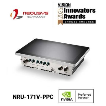 Neousys für seinen IP66-konformen KI-Panel-PC mit NVIDIA® Jetson Orin™ bei den Vision Systems Design Innovators Awards 2025 ausgezeichnet