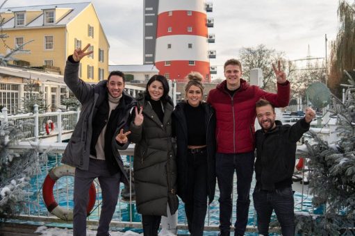 Let’s Dance“-Quartett besucht den Europa-Park: René Casselly, Mathias Mester, Sarah Mangione und Simon Zachenhuber zu Gast in Deutschlands größtem Freizeitpark