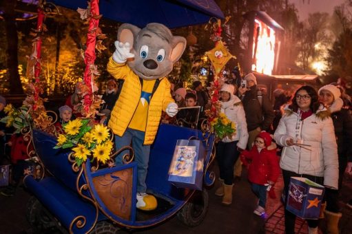 Buntes Laternenmeer: St. Martinsaktion im Europa-Park