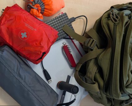 Wenn man Hals über Kopf das Haus verlassen muss
