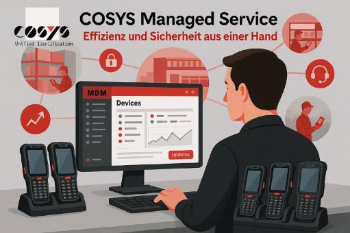 COSYS Managed Service für MDE-Geräte – Effizienz und Sicherheit aus einer Hand