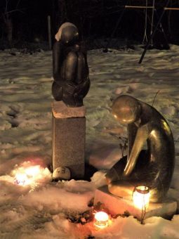 Lichterwald in Birkenried, 10./11. Dezember zur Dämmerung