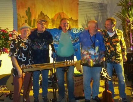 Kulturgewächshaus Birkenried, 5./6. September: „Nico & The Apron Strings feat. Rüdiger Helbig“, „Waikiki Sundowners“