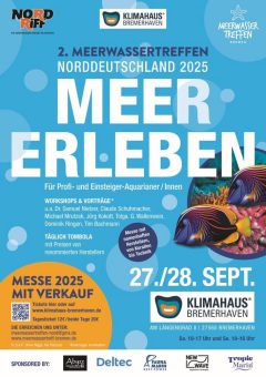 2. Norddeutsches Treffen im September für Aquarienfans mit Messe, Vorträgen und Fach-Austausch