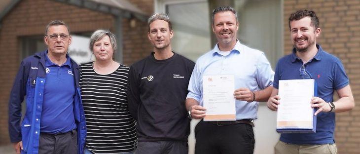 Kelvion erhält Auszeichnung für herausragende Sicherheit am Arbeitsplatz