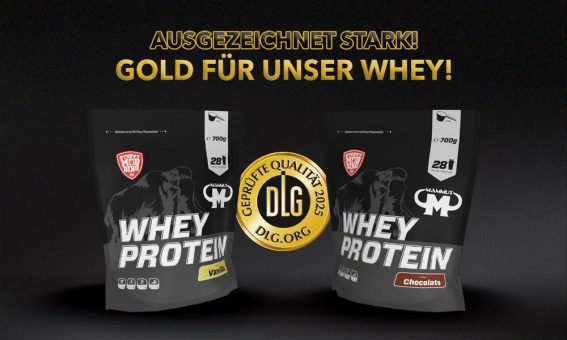 Whey Protein von Mammut Nutrition erhält DLG-Gold: Qualität, die überzeugt