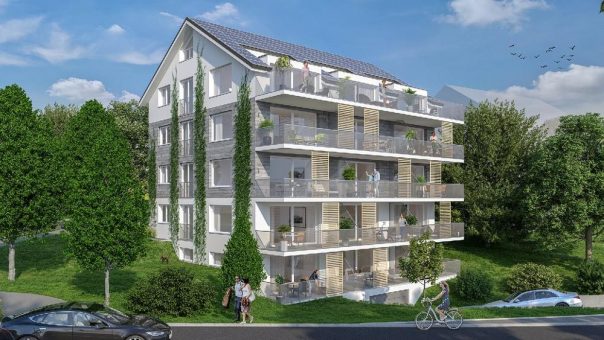 Aussichtsreich in Aussichtslage: Traumwohnungen im Holzsystembau vermietet