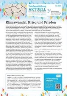 Klimawandel, Krieg und Frieden