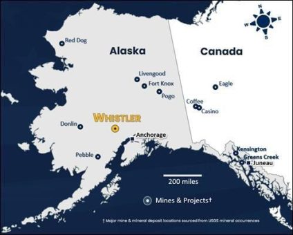 U.S. GoldMining begrüßt steigende Kupferpreise und hebt strategisches Kupfer-Gold-Potenzial im Whistler-Projekt in Alaska hervor