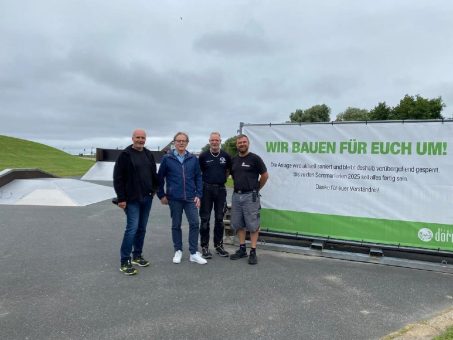 Skateanlage in Dornumersiel saniert und wieder geöffnet