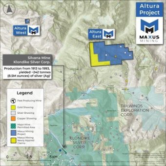 Maxus Mining erweitert Grundbesitz beim Antimonprojekt Altura in British Columbia (Kanada)