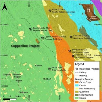 Star Copper übernimmt die Liegenschaft Copperline in British Columbia und gibt das „LIFE Flow-Through“-Angebot im Wert von 2,5 Millionen Dollar bekannt