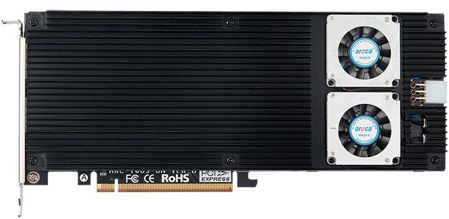 Areca definiert mit ARC-1689-Serie NVMe-RAID neu