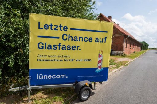 Glasfaserausbau für Uelzen durch die lünecom
