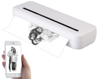 Callstel Mobiler Akku-Thermodrucker TD-300 mit 300 dpi, für Windows, Mac, iOS, Android