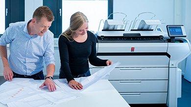 Canon ColorWave im Baugewerbe bei Hurks
