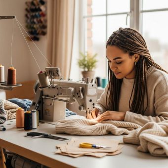 Pullover selber nähen: Kreative Lösungen für Hobby, Bildung und Kleinserienfertigung
