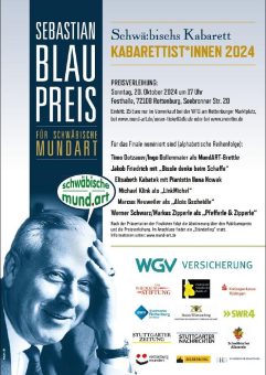 Finalisten für Sebastian-Blau-Literaturpreis nominiert
