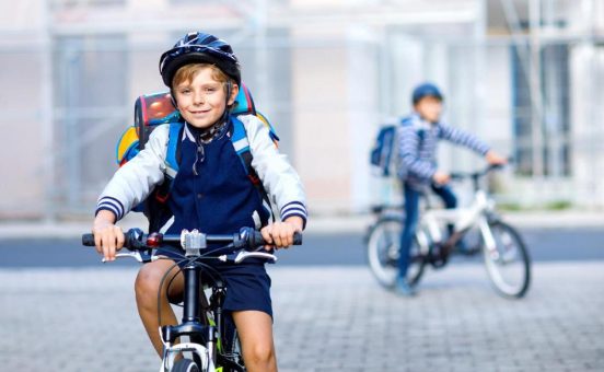 Sicherheit hat Vorfahrt: Kinder auf dem Rad