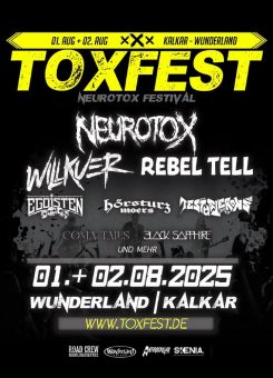 TOXFEST 2025 – THE MOST TOXIC FESTIVAL AM RHEIN