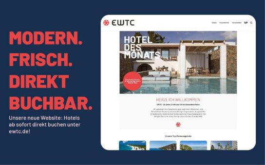 Modern. Frisch. Direkt buchbar.
