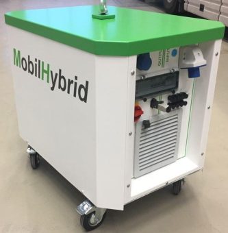 MobilHybrid – Die mobile, netzunabhängige und feinstaubfreie Stromversorgung für Baustellen- und Sozialcontainer