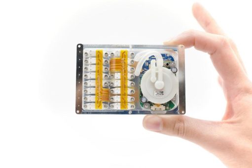 Miniaturisierte Fluidsteuerung für Diagnostiksysteme – memetis macht’s möglich!