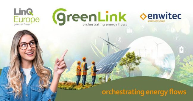 enwitec, LinQ und greenLink: In sechs Monaten zur neuen Markenidentität für Europas Energiezukunft