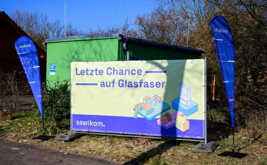 Glasfaser von sewikom für Brakel, sewikom auf dem Annentag
