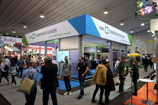 Losberger De Boer beim Jahresauftakt der Eventbranche