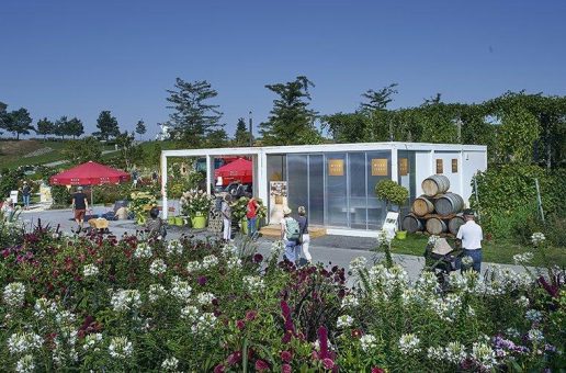 Individuell konzipierte Pavillons auf der BUGA