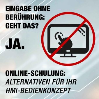 Eingabe ohne Berührung – Online-Schulung