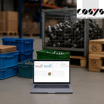 Datengetriebenes Behältermanagement mit COSYS Softwarelösung