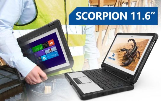 2-in-1 Rugged Notebook mit abnehmbarer Tastatur neu bei BRESSNER