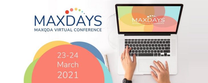 Virtuelle MAXQDA Konferenz MAXDAYS21 – Learn. Discover. Connect.