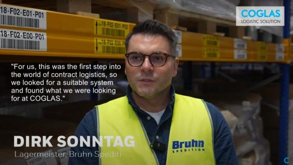 WMS GoLive in Rekordzeit: Bruhn Spedition setzt auf COGLAS