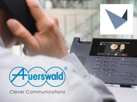 Technologiepartnerschaft: Zutrittskontrolle für Unternehmen via Telefon: Auerswald kooperiert mit DoorBird