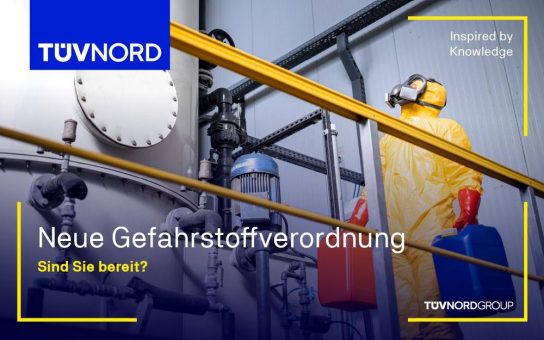 Einladung zum Info-Webinar: Gefahrstoffverordnung 2024