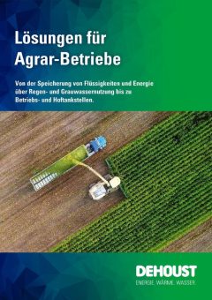 Effiziente Agrarlösungen für Wasser, Wärme und Energie