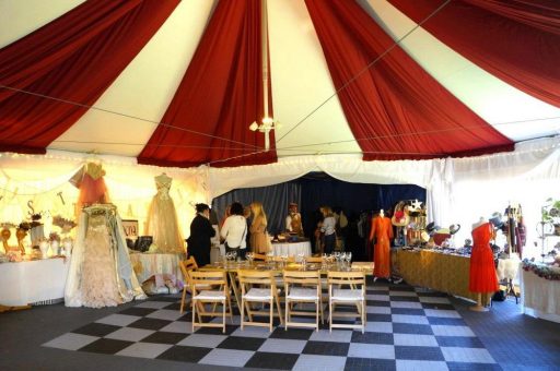 Der Zeltboden Typ EXPO-tent für gehobene Ansprüche