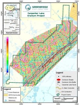 Greenridge Exploration gibt erstes Diamantbohrprogramm auf dem Uranprojekt Carpenter Lake im Athabasca-Becken bekannt